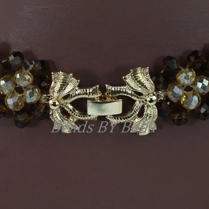 Новинка 2017 умный Свадебный комплект ювелирных изделий из африканских бусин с