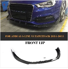 Углеродное волокно Авто фартуки боковых юбок для Audi A3 Sline S3 Sportback- Non Стандартный комплект из 2 предметов