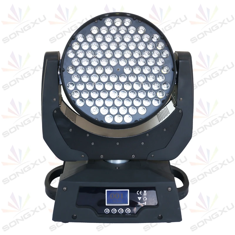SONGXU F light чехол 2 в 1 108X3W RGBW светодиодный светильник с подвижной головкой
