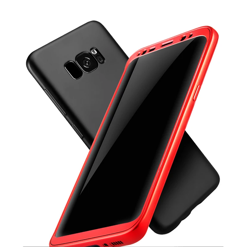 Чехол с полным покрытием на 360 градусов для Samsung Galaxy S9 S8 Plus S7 Edge J3 J5 J7 Pro Prime A3 A5 A7 2016