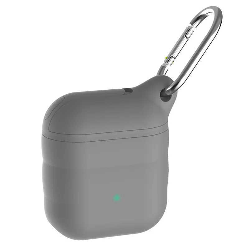 F27-No headphones Waterproof Case For Apple AirPods Cover For Waterproof Case Supports Wireless Charging AirPods Case Accessories - Цвет: F27-No headphones