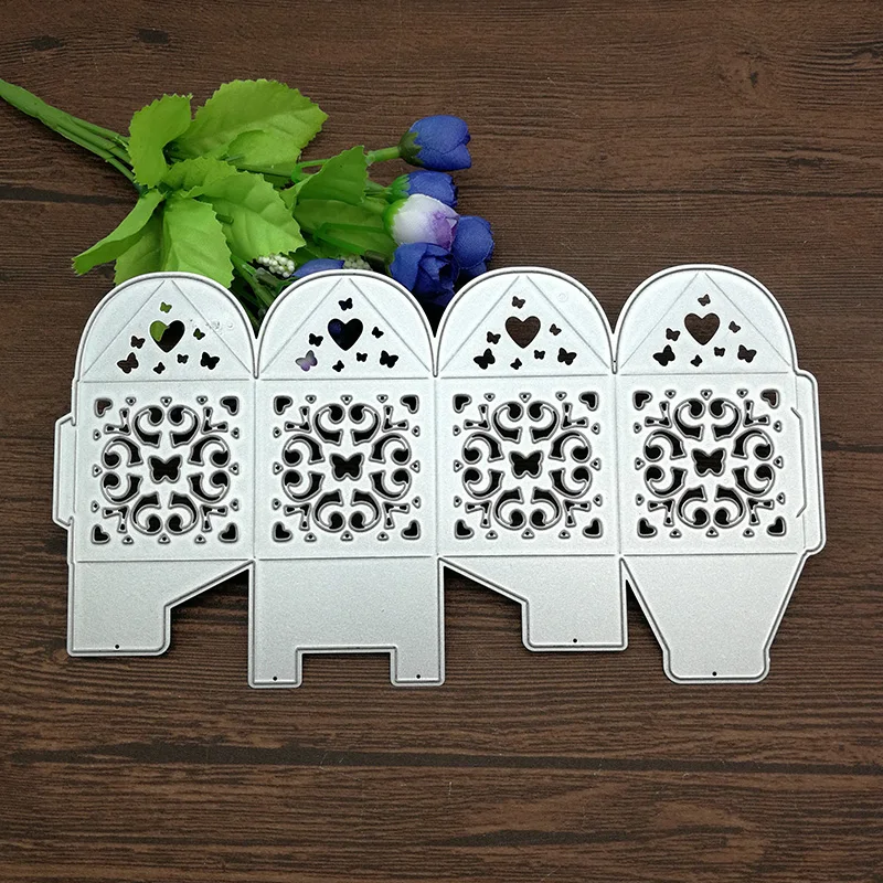 Подарочная коробка для конфет металлические резные штампы DIY скрапбукинга