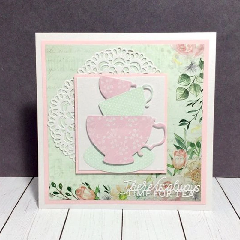 Для отдыха послеобеденный чай вечерние DIY металлические режущие штампы