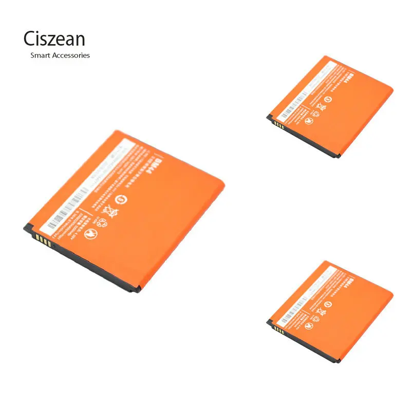Ciszean 3x Новый 3 8 В 2200 мАч BM44 BM 44 телефон Замена литий полимерный аккумулятор для Xiaomi