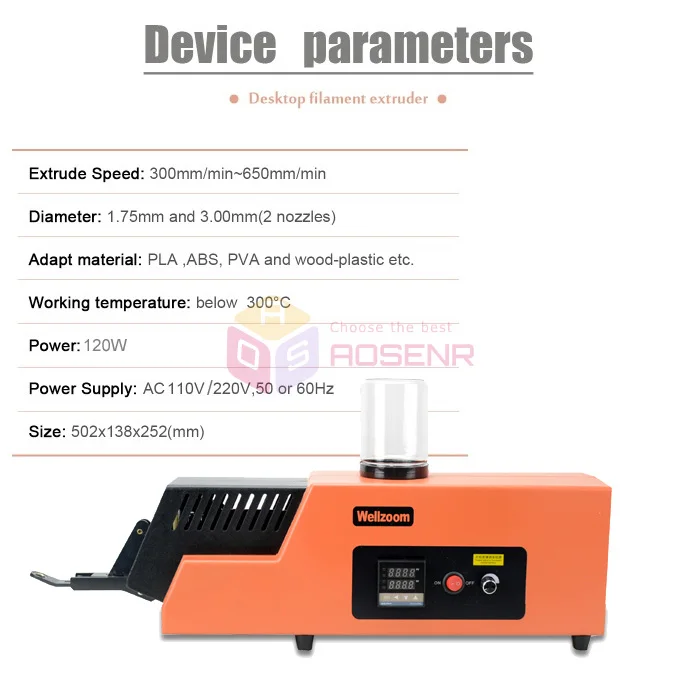 3d Desktop Filament Extruder Machine 3D Maker Printing Consumables Printer | Инструменты