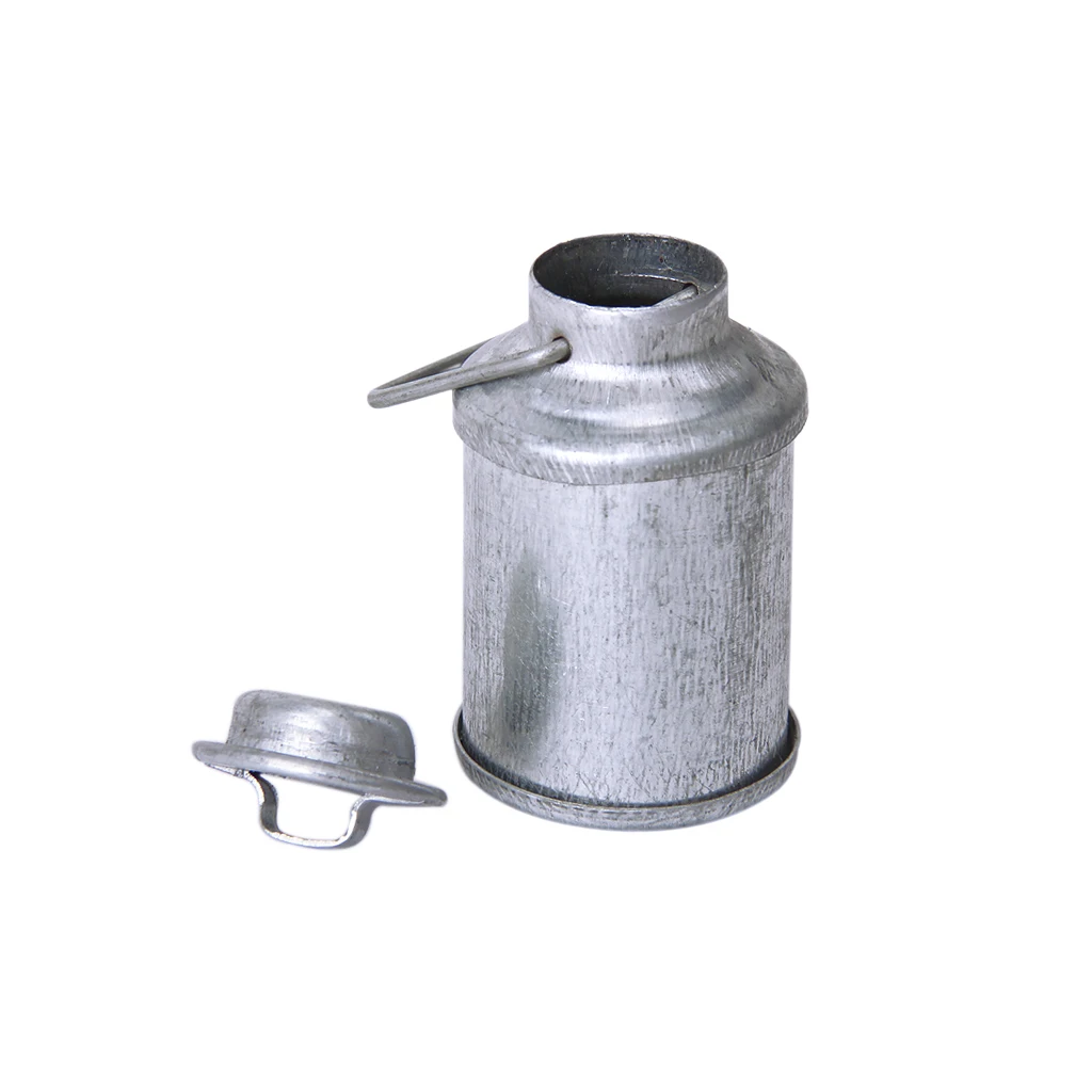 12 й миниатюрный оловянный металлический контейнер для хранения молока с ручкой