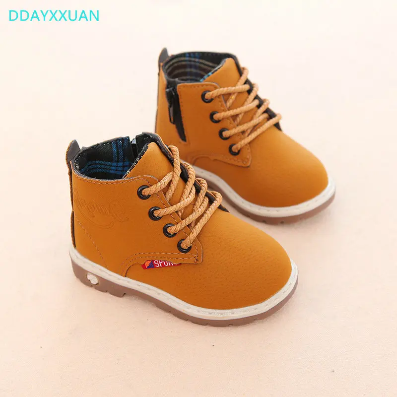 Kids Sports Shoes 2018 New Spring Children Sneakers High-Top Breathable Boys Casual for Girls Martins Boots EU 21~30 | Детская одежда и