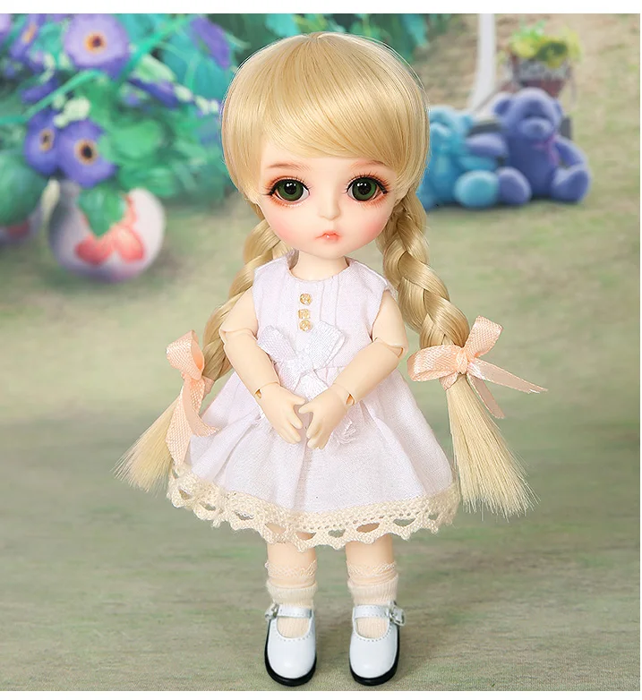 BJD/одежда; коллекция 1/8 года; модная юбка с бантом на застежке; милое платье для принцессы в стиле Linachouchou Miu YF8-184; Аксессуары для кукол