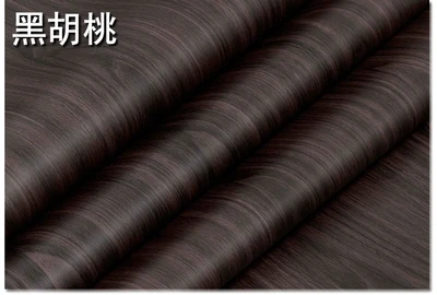 black walnut Домашний Имитация черного дерева зерна мебель наклейки ПВХ водонепроницаемый самоклеющиеся обои шкаф для одежды декоративные наклейки - Цвет: black walnut