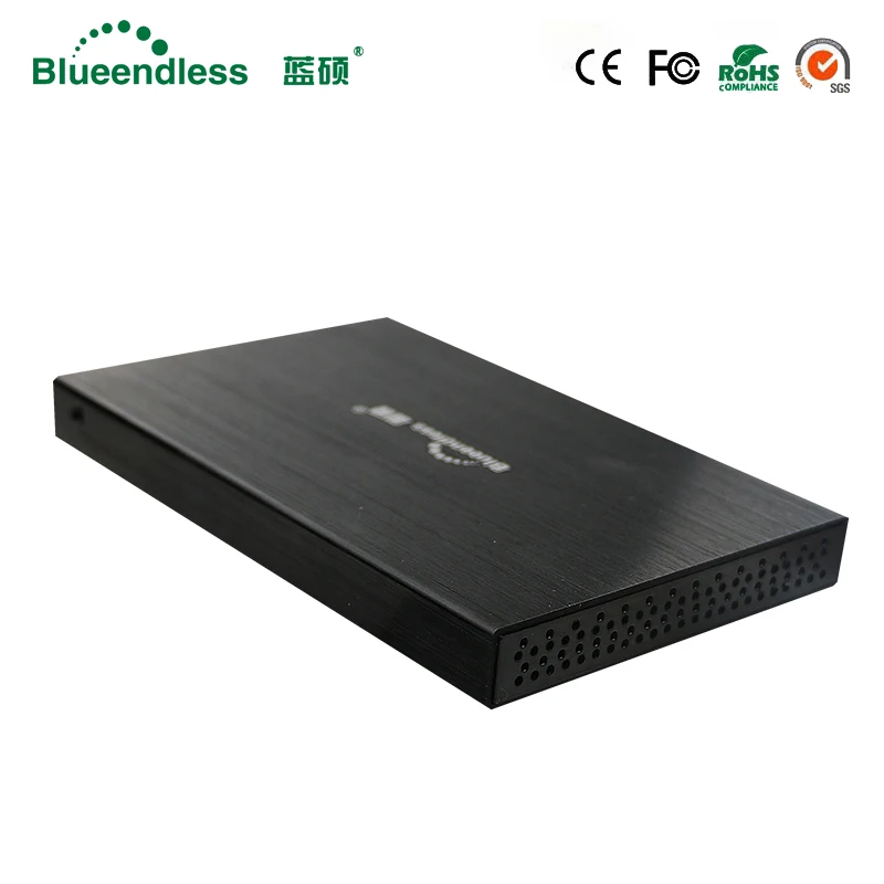 Металлический корпус для hdd sata к usb ssd 2 0 1 ТБ 5 caddy Высокое качество Горячая