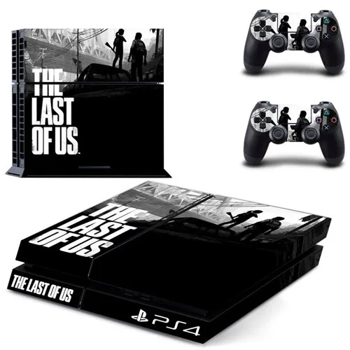 GYTM0028 Игра последний из нас PS4 Кожа Наклейка для sony playstation 4 консоли и 2 контроллеров PS4 скины наклейки s винил - Цвет: GYTM0028