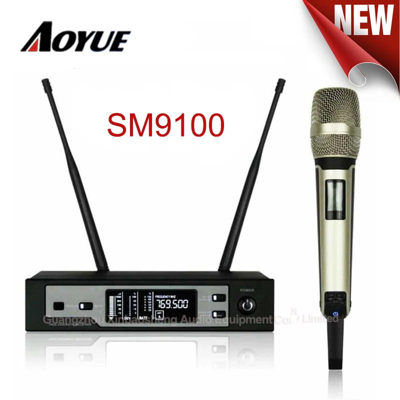 UHF беспроводной микрофон ручной Профессиональный одноканальный для