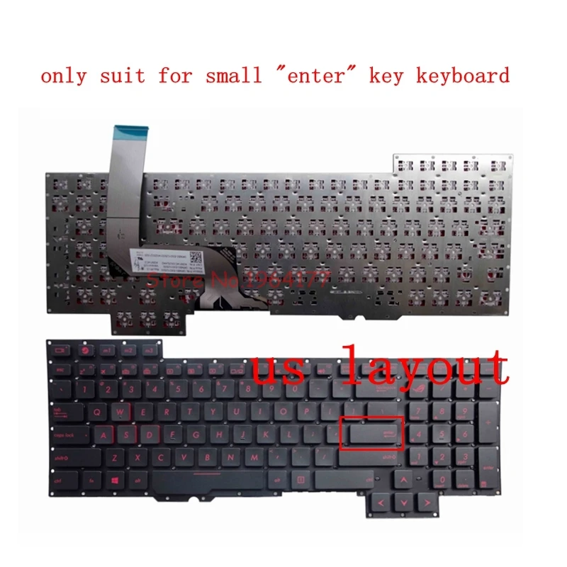 Клавиатура для ноутбука ASUS новая раскладка клавиатуры G751 G751J G751JL G751JM G751JT