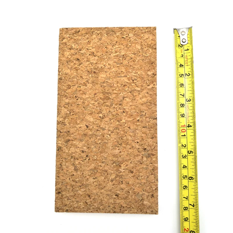 Толстый блокнот A6 из пробкового дерева вертикальный винтажный планер