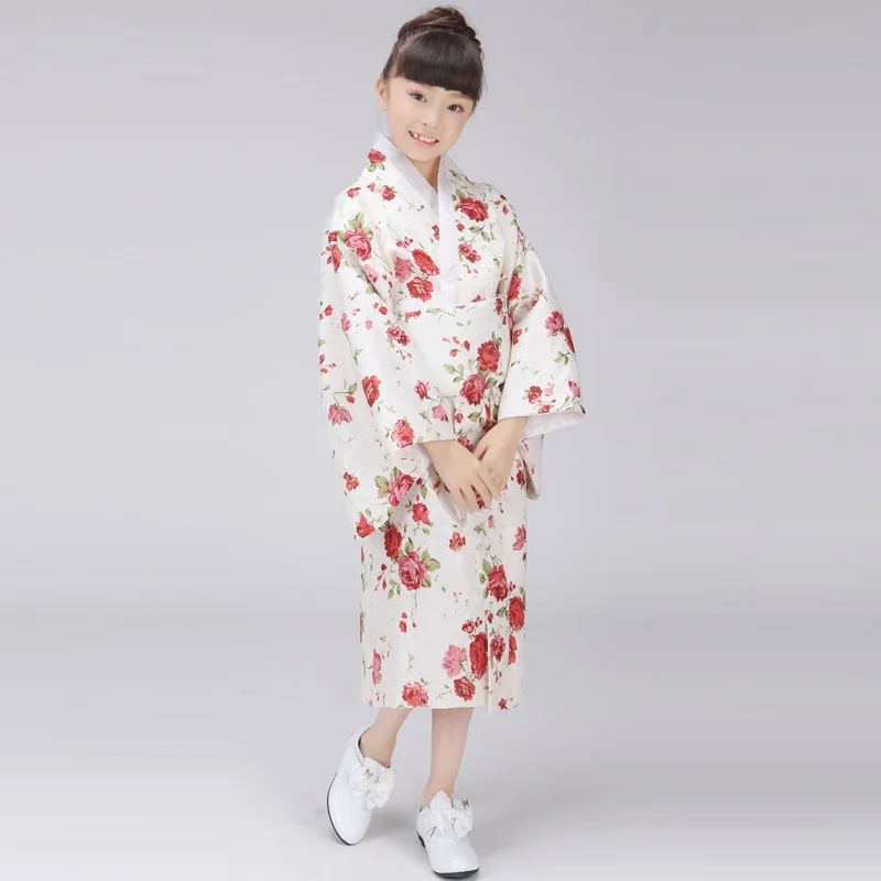 Женское кимоно Yukata 2018 традиционное японское платье для косплея obi haori японская