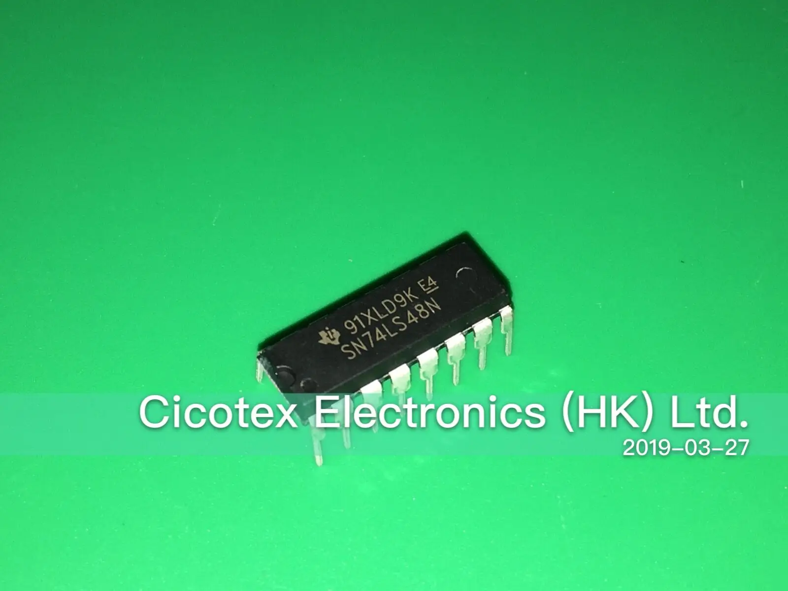 10 шт./лот SN74LS48N DIP16 SN 74LS48N BCD-TO-SEVEN-SEGMENT декодеры SN74LS48NE4 | Электронные компоненты и