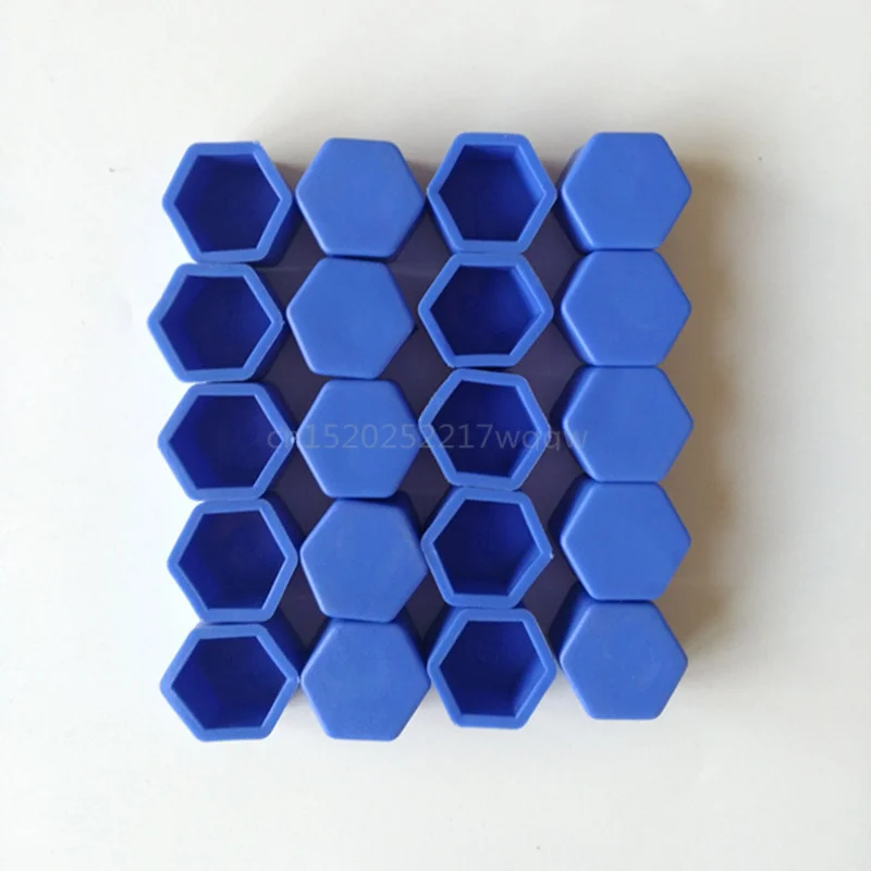 Автомобильный Стайлинг 20 шт. чехлы на Колесные гайки из силикагеля Защитные для