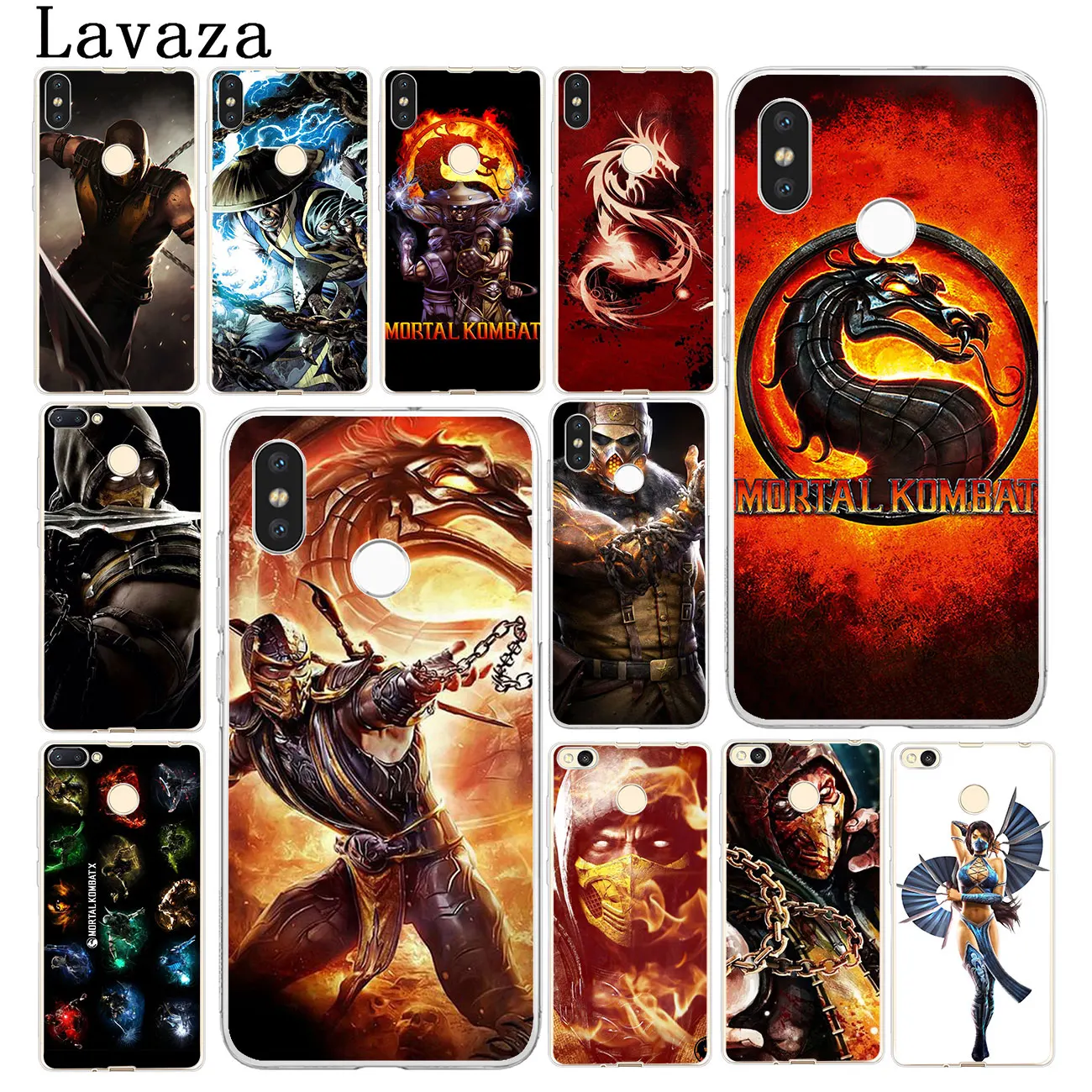 Твердый чехол для телефона Lavaza Mortal Kombat Xiaomi 9 9T A3 PRO CC9 CC9E 8 A2 Lite SE A1 pocophone f1 6 6X 5S 5X MAX