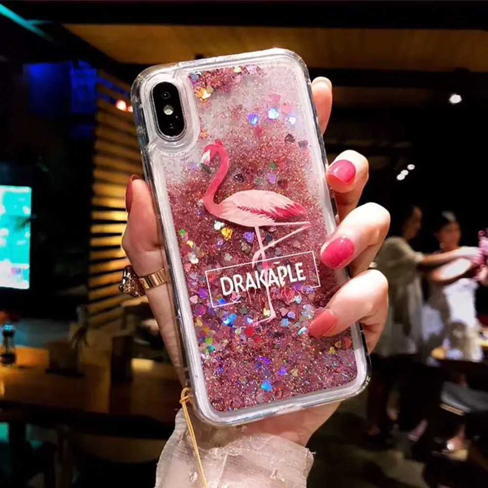 For Samsung J4 2018 Case Fashion Cute Liquid Cases Cover Galaxy A9 J82018 Note 9 8 Coque Silicone |