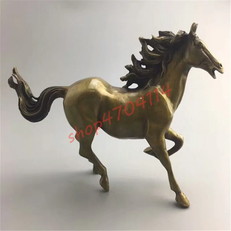 

Pure copper, brass, galloping horses ornaments, exquisite crafts, decorations, collections