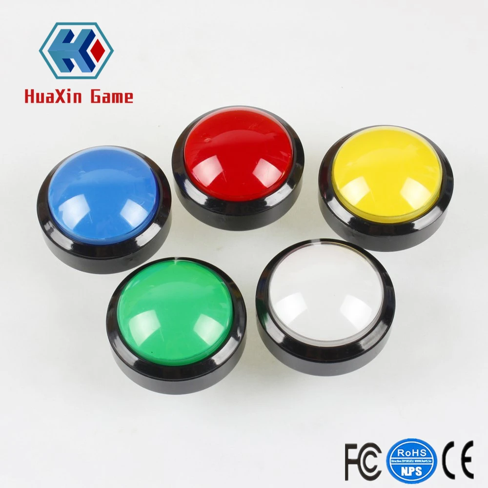 5 шт. кнопочные кнопки для игровых автоматов 60 мм|60mm push button|arcade buttonarcade coin button |