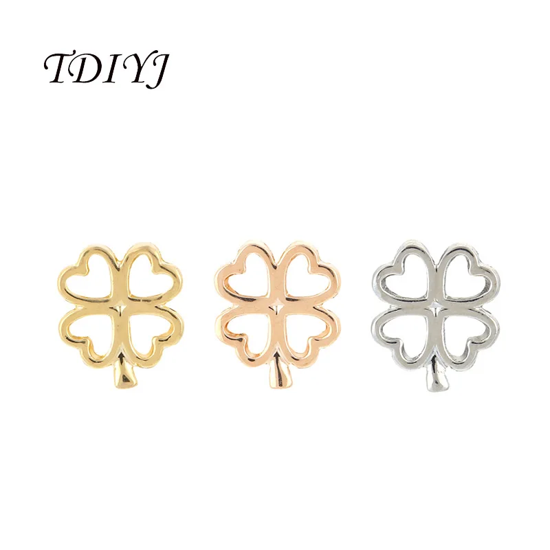 TDIYJ 12 шт. новейший Хранитель четырехлистный клевер горка амулеты хранитель для реверсивного кожаный оберточный браслет как ювелирные аксессуары TDIYJ 12 шт. новейший Хранитель четырехлистный клевер горка амулеты хранитель для реверсивного кожаный оберточный браслет как ювелирные аксессуары