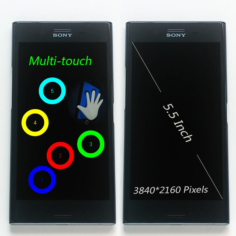 3840*2160 ЖК дисплей для sony Xperia XZP XZ Premium G8142 сенсорный экран 5 дюйма дигитайзер сборка
