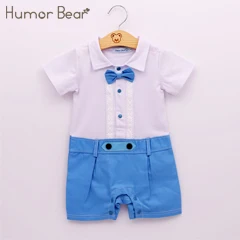 Humor Bear/Новинка года; комбинезон для маленьких мальчиков и девочек; теплая одежда с длинными рукавами и принтом; комбинезон с капюшоном; комплект одежды