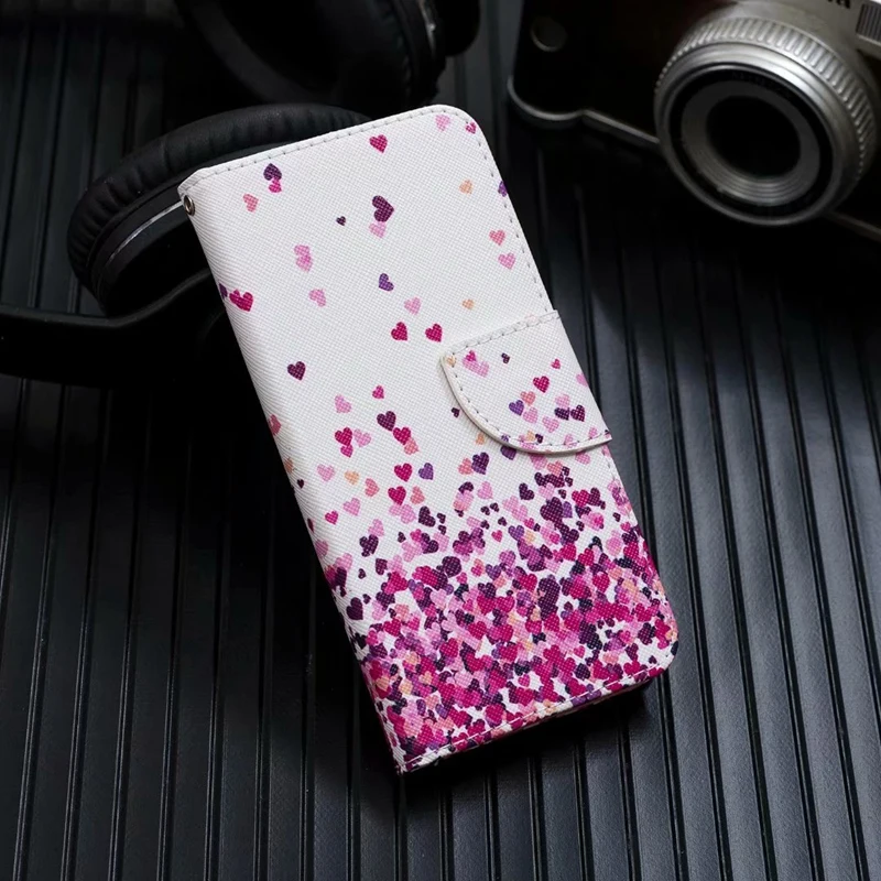 4 Роскошный чехол-книжка с бумажником для huawei Y5 II Y6 Y5 Y7 Prime Y9 mate 10 20 Lite Pro Book style из искусственной кожи чехол для телефона s - Цвет: 4