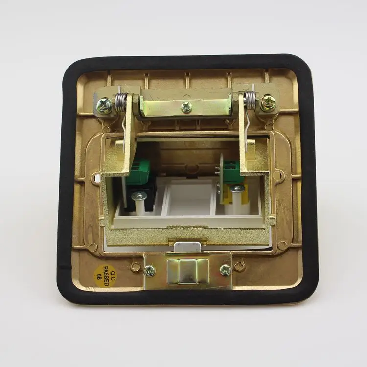 SeTo Pop-up Type Floor Socket Red &amp White Yellow Audio Connector Wall Plate Keystone Receptacle | Обустройство дома