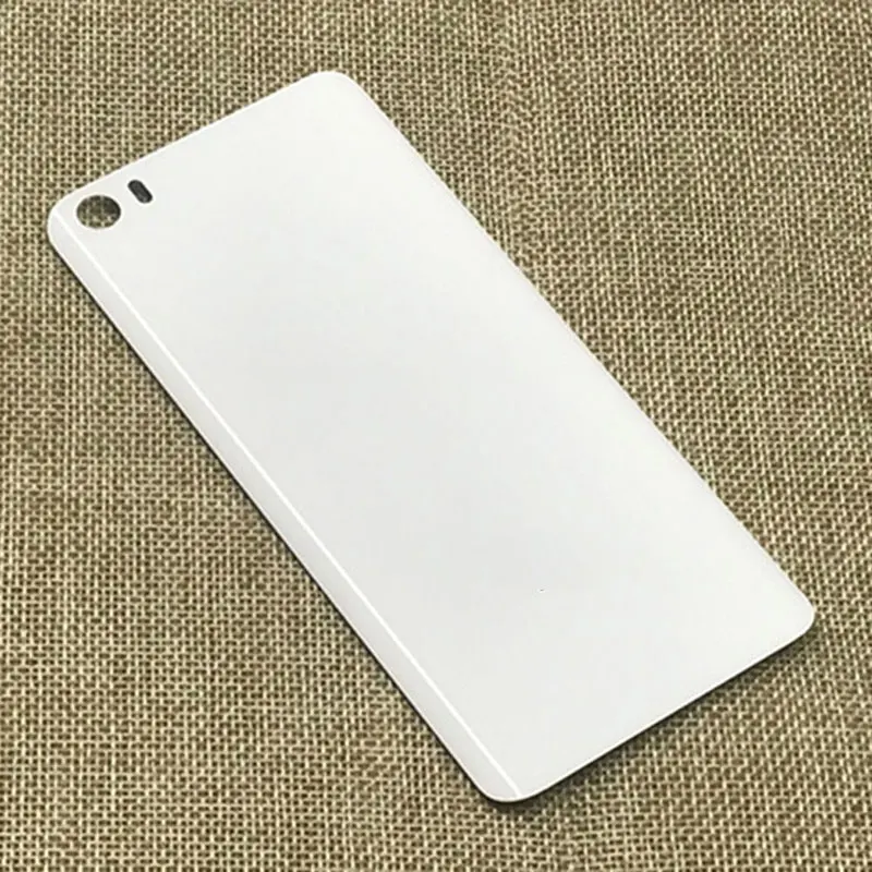 Оригинальная 3D стеклянная задняя крышка для Xiaomi mi 5 mi 5, 5,15 дюймов, корпус панели, Батарейная дверь для Xiao mi 5, задняя крышка батареи - Цвет: Белый