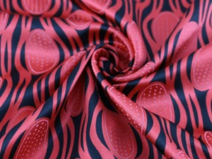 3 red color Геометрическая ткань сатиновая с принтом в горошек - Цвет: 3 red color