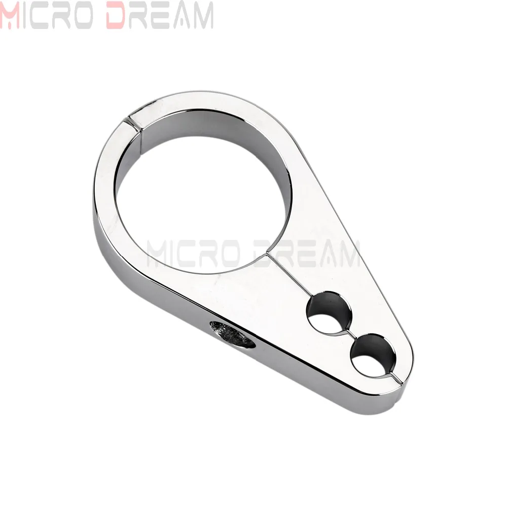 32 мм хромированные тросы дроссельной заслонки для мотоцикла универсальный зажим