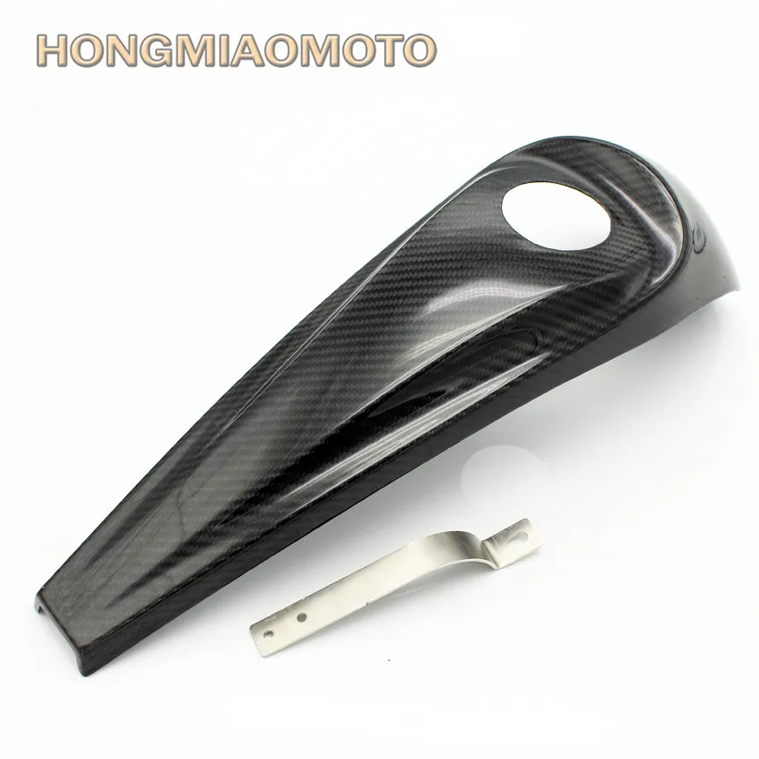 Гладкая топливная консоль из углеродного волокна для мотоцикла и крышка