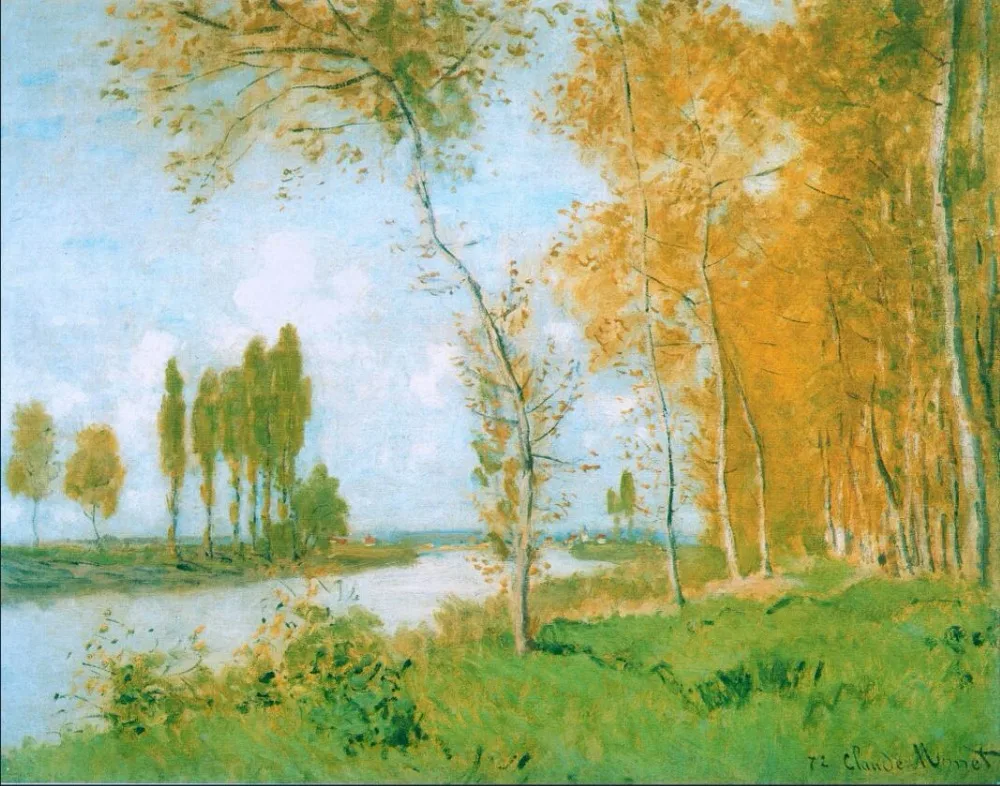 

Высокое качество картина маслом холст репродукции Весна в Argentuil (1872) от Клода монета ручная роспись