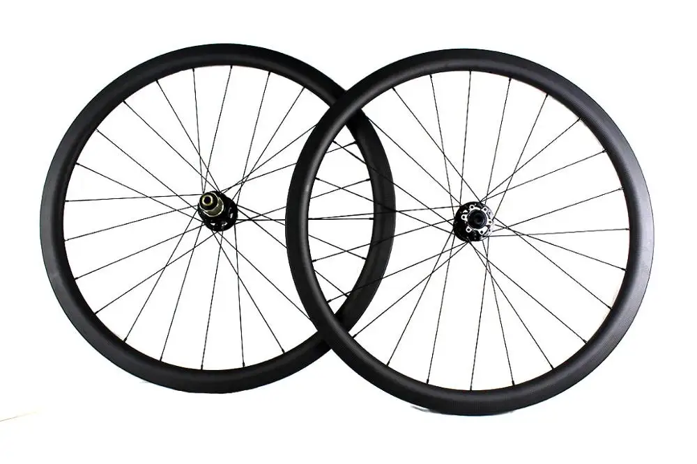 Carbon Road bike wheels 38mm disc brake bicycle cycling Gravel XC cyclocross carbon wheelset QR or thru axle rim width 25mm | Спорт и