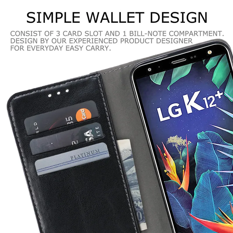 Чехол для телефона LG K40 K 40 чехол 2019 роскошный флип кейс из искусственной кожи силиконовый 5 7 дюйма задняя