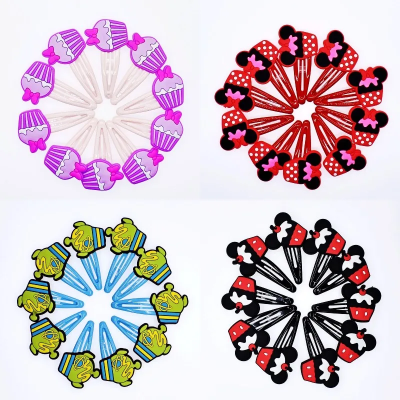 10 шт. детские заколки для волос в форме Микки и Минни | Мать ребенок