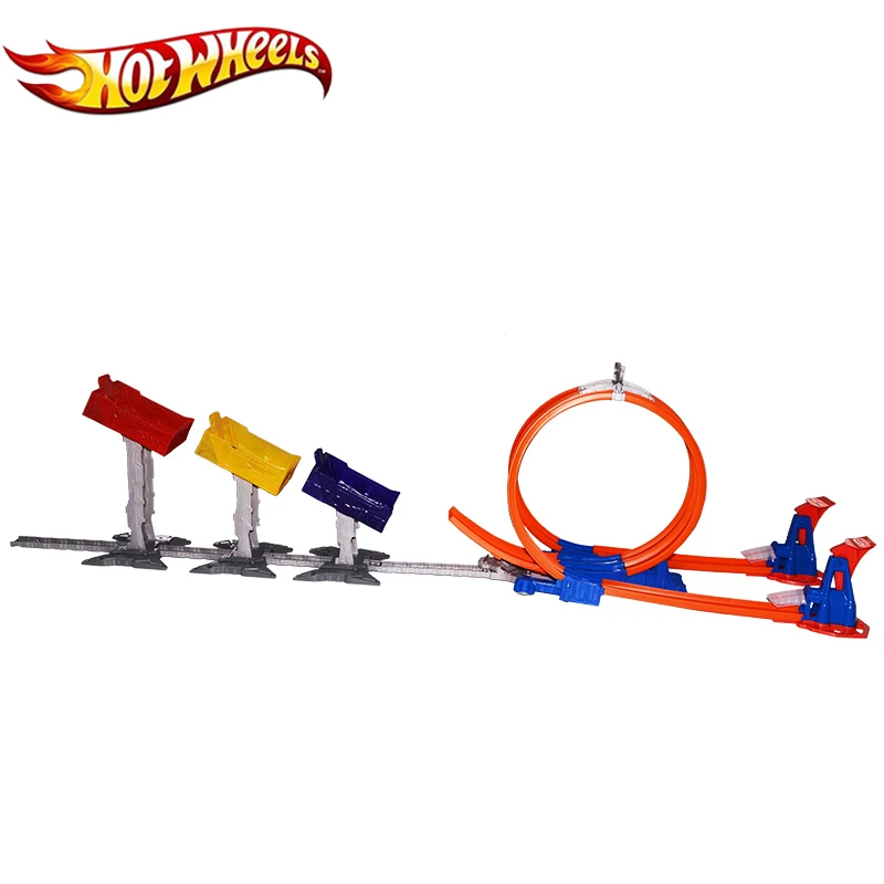 Оригинальный автомобиль Hot Wheels Игрушечный трек ограниченный скачок классический