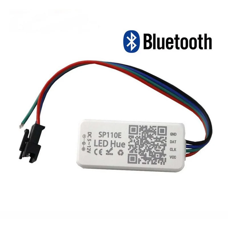 DC5V 24V SP105E Bluetooth WS2811 WS2812B светодиодный контроллер SP108E SK6812 RGB/RGBW APA102 SP110E WS2801 пикселей