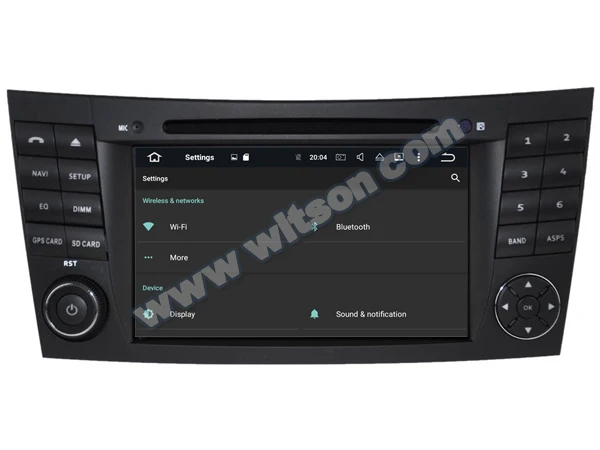 WITSON Android 10 0 IPS автомобильный DVD для BENZ E CLASS W211 CLS W219 g класс W463 GPS 4 Гб Оперативная