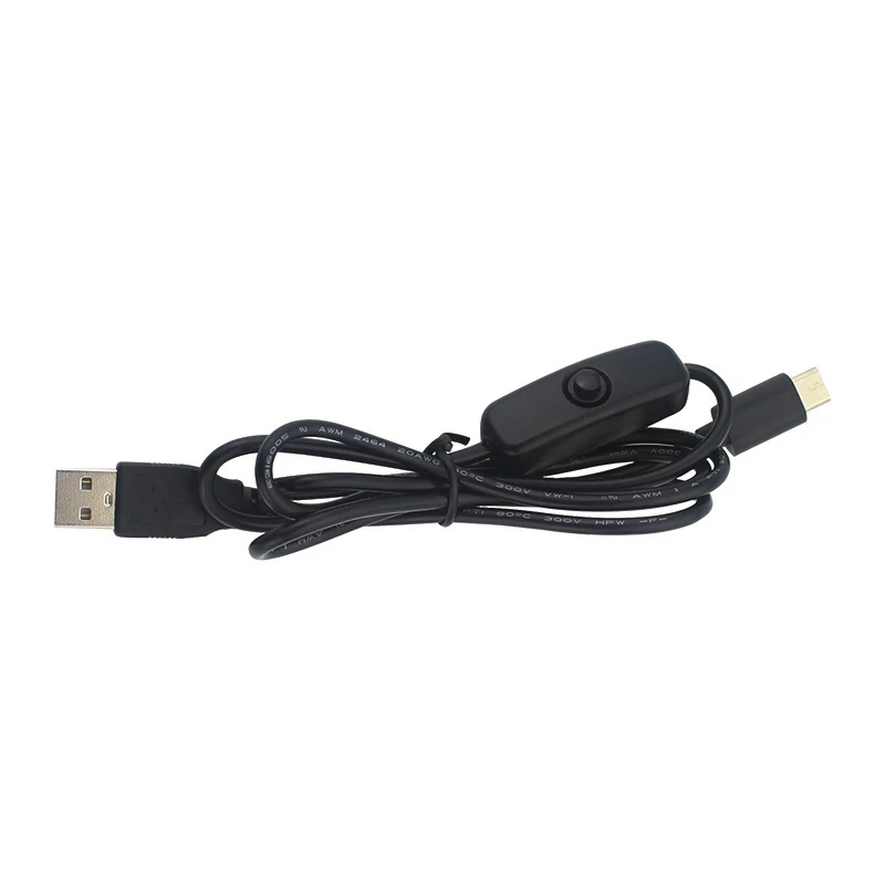 Для Raspberry Pi 4 кабель питания 3A type-C USB-C кабель для зарядного устройства провод с переключателем ВКЛ/ВЫКЛ для Raspberry Pi 4 для мобильного телефона
