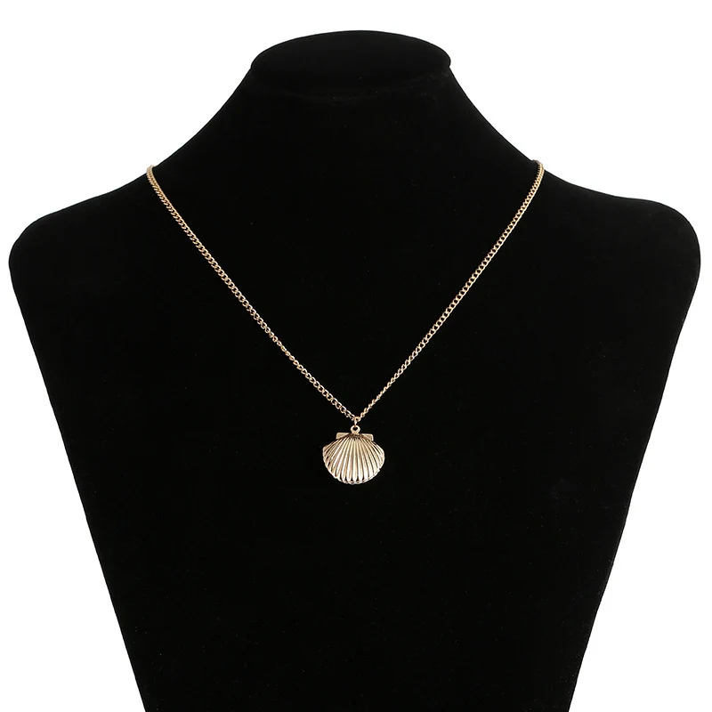 2/набор Модный кулон в виде ракушки Морская звезда ожерелья для женщин подарки