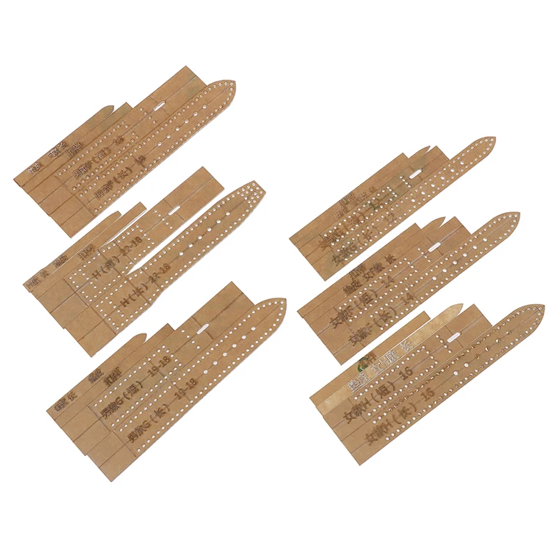 Новые женские и мужские часы ремешок Группа Трафарет Шаблон форма для