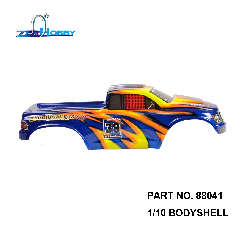 Корпус кузова HSP RC для автомобиля MONSTER TRUCK чехол внедорожников хобби пульт