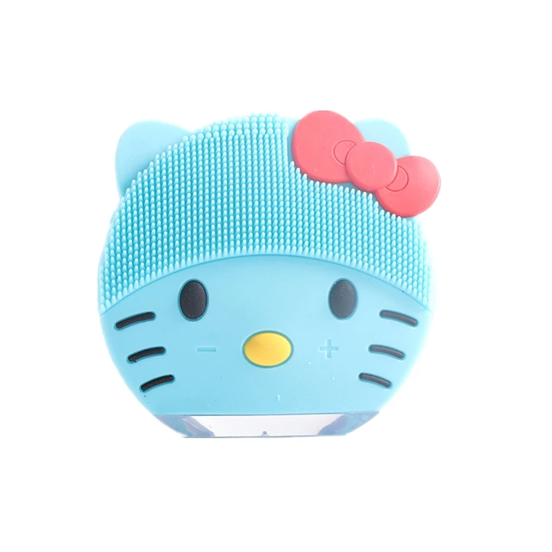 Мультфильм Kawaii Электрический силиконовый Очищающий Инструмент