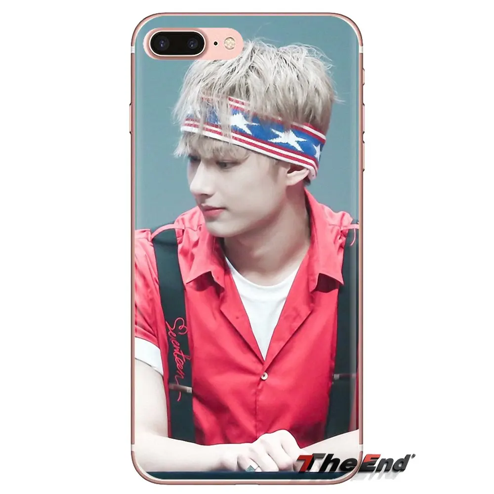Soft Transparent Case Covers KPop Seventeen Logo For Huawei G7 G8 P7 P8 P9 P10 P20 P30 Lite Mini Pro P Smart Plus 2017 2018 2019 |