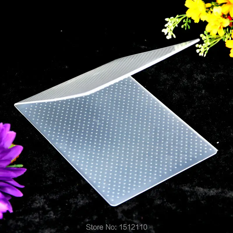 Пластиковая папка для тиснения в горошек скрапбукинга альбом сделай сам