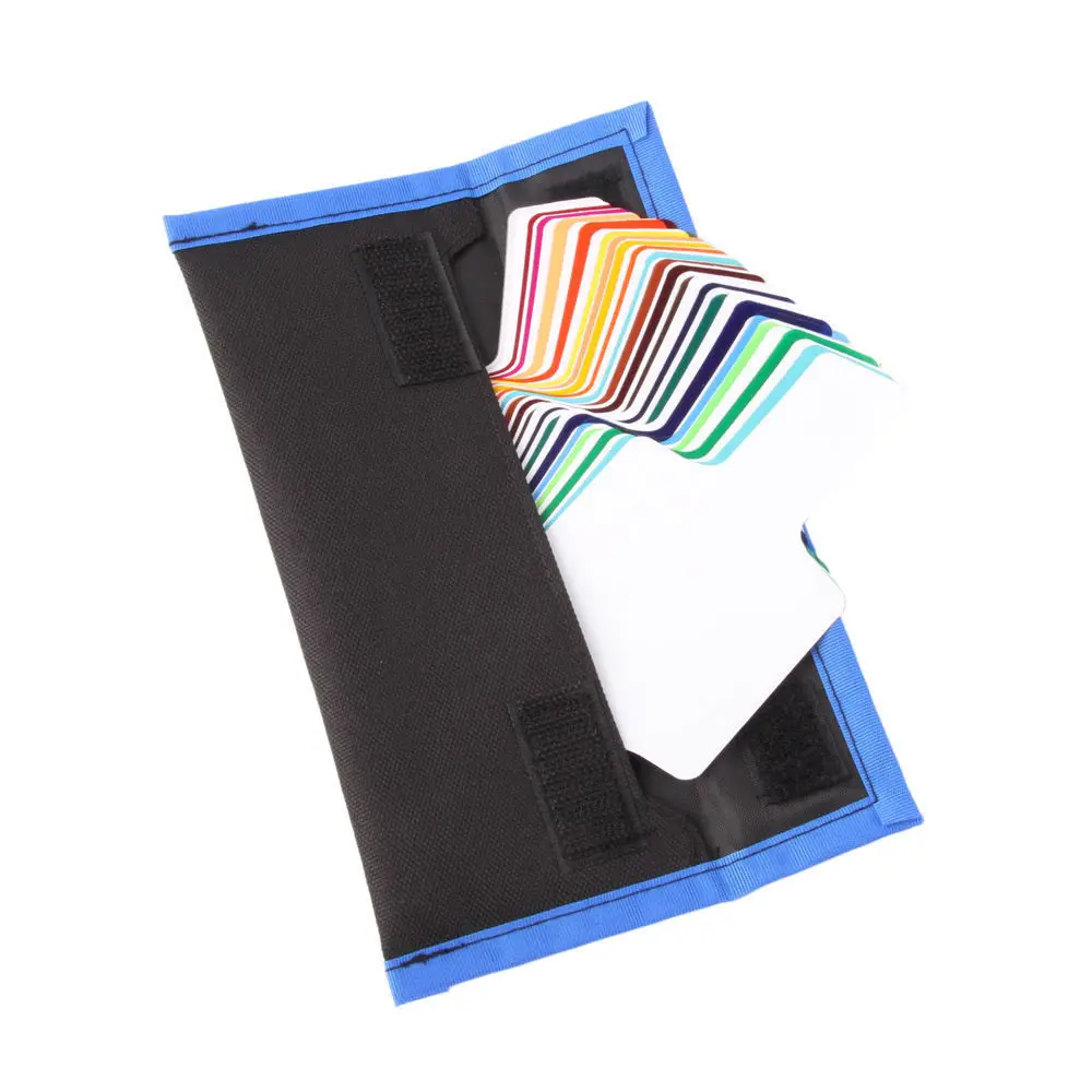 Фотовспышка фильтр цветных гелей 20pc Speedlite Speedlight с гелевыми полосками для