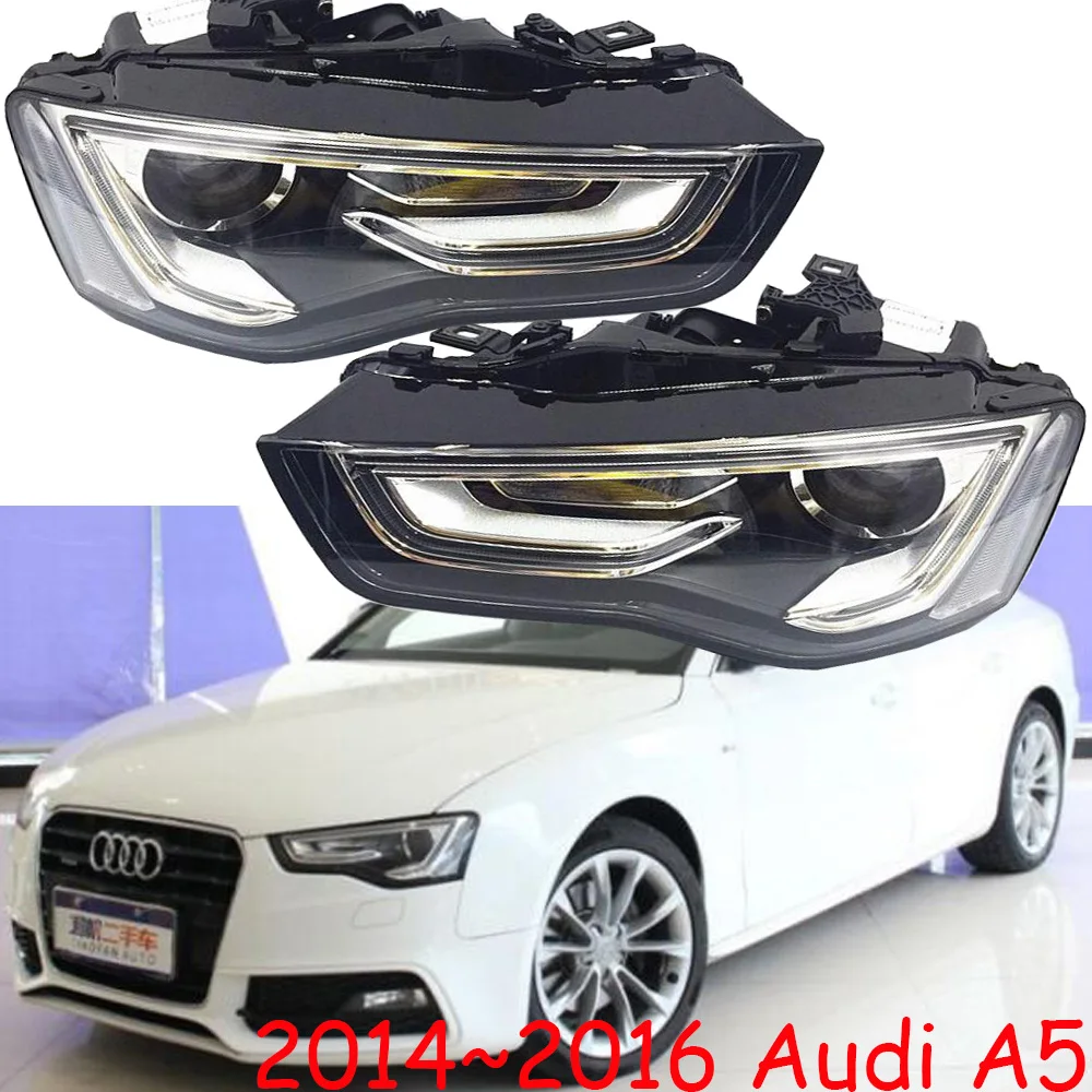 1 шт. стайлинга автомобилей налобный фонарь для Audi A5 фар 2014 ~ 2016y автомобильные